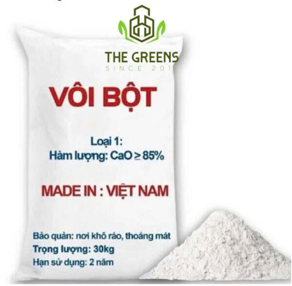 Vôi bột CaO 85%